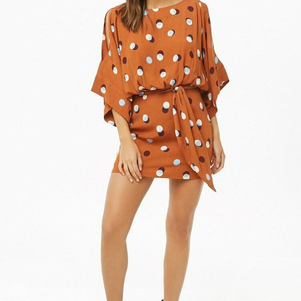Forever 21 print dress